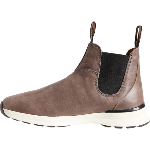 NEW Blundstone 2141 Chelsea Sneaker Boots Nubuck Men US 8.5 Taupe Pull On Ankle